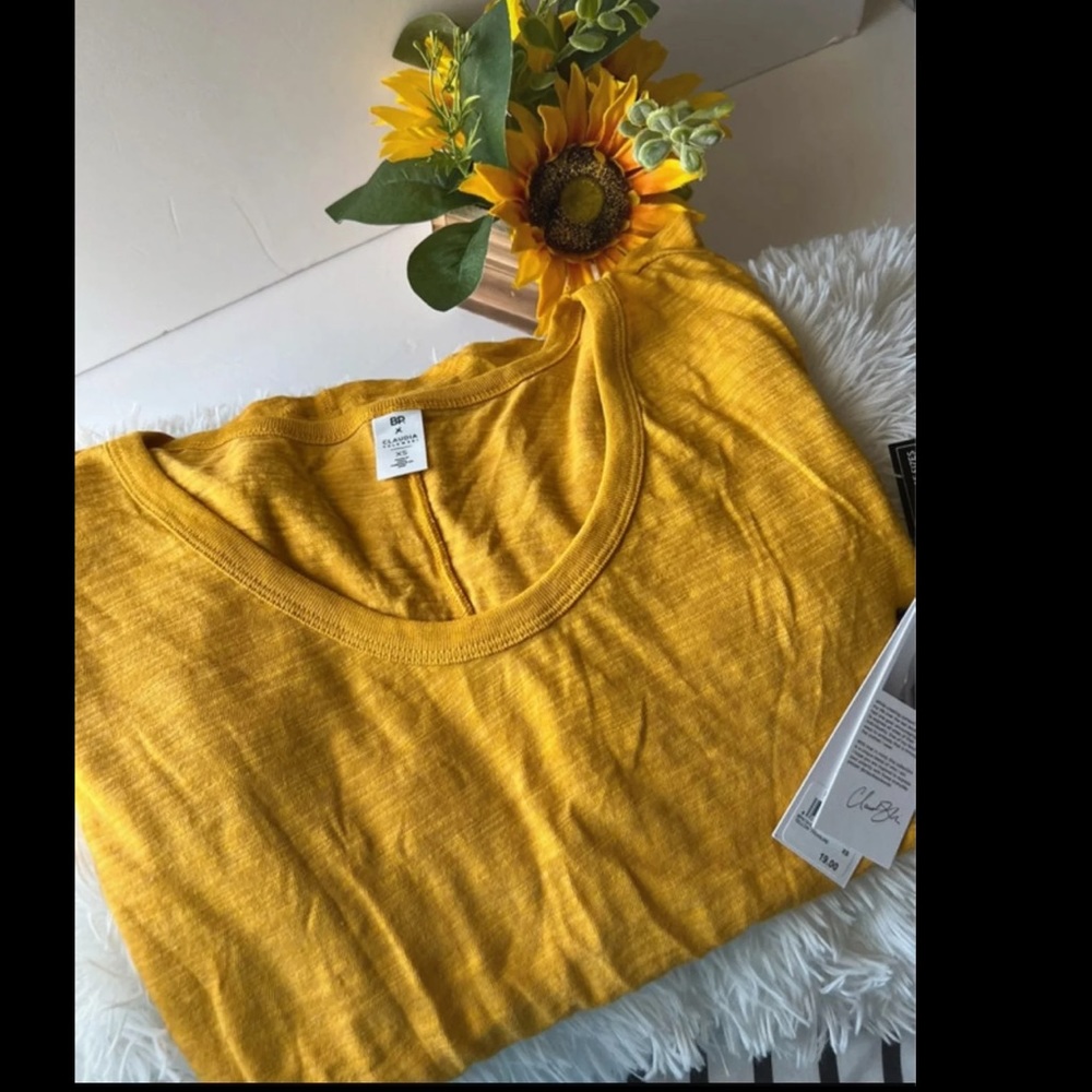 BP X CLAUDIA SULEWSKI/Nordstrom BURNOUT U-Neck  tee(XS)